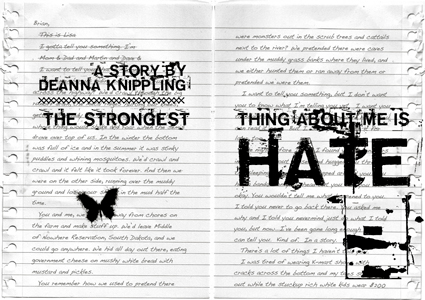 The Strongest Thing About Me is Hate